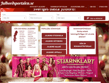 Tablet Screenshot of julbordsportalen.se